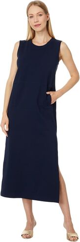 Norma Kamali Women's Sleeveless Tailored Terry Side Slit Gown in Saudi Arabia