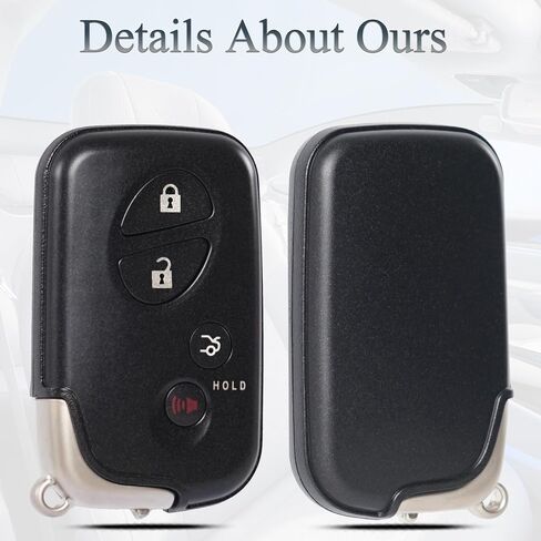 Key Fob Keyless Entry Fits for Lexus GS300 GS350 ES350 GS430 LS460 IS250 IS350 2005 2006 2007 2008 Smart Remote Control Key Replacement (FCC ID:HYQ14AAB,PN: 271451-0140, 89904-30270) in Saudi Arabia
