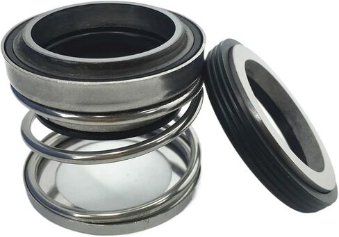 1pcs 108 Series Sic-SiC-NBR Fit 8-100mm OD Shaft Water Pump Mechanical Shaft Seal Single Spring(20mm) in Saudi Arabia