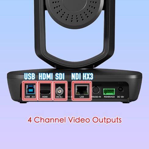 كاميرا AVKANS للتتبع التلقائي NDI HX3 PTZ، كاميرا تقريب 20X للبث المباشر HDMI SDI PTZ لعبادة الكنيسة والحدث المباشر in Kuwait