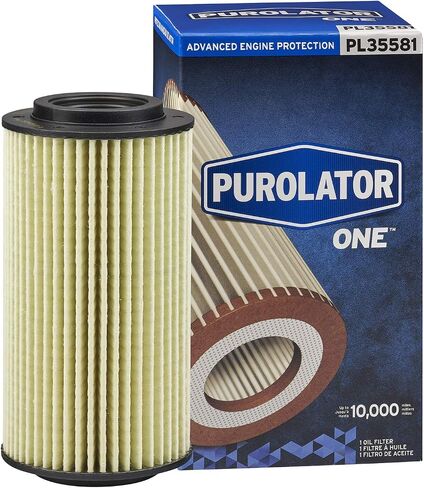Purolator PL35581 PurolatorONE Advanced Engine Protection Cartridge Oil Filter Compatible With Volkswagen Jetta, Passat, Beetle, Rabbit, Golf, Eos and Audi A4 Quattro in Saudi Arabia