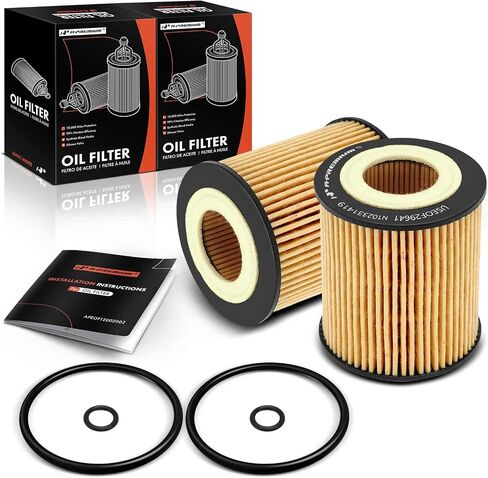 فلتر زيت حماية A-Premium 2-PC 10K ميل متوافق مع Ford Escape 2005-2009، Fusion 2006-2009 & Mazda 3 2004-2009، 6 2003-2011، 5 2006-2010، CX-7 2007-2009، Tribute & Mercury Mariner، ميلانو in Saudi Arabia