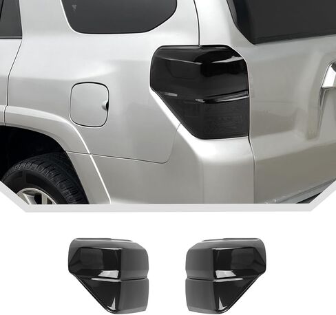 JeCar Smoked Tail Light Cover Trim Guards for 2010-2013 Toyota 4Runner in Saudi Arabia