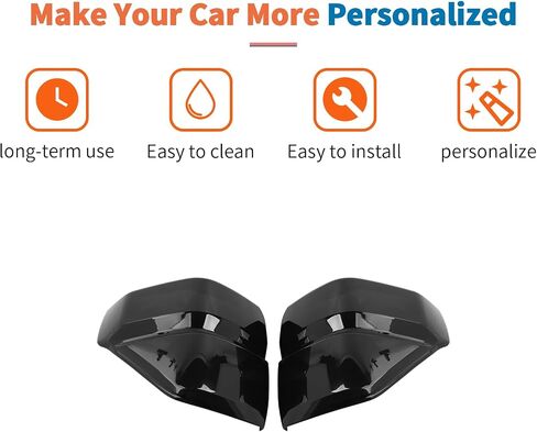 JeCar Smoked Tail Light Cover Trim Guards for 2010-2013 Toyota 4Runner in Saudi Arabia