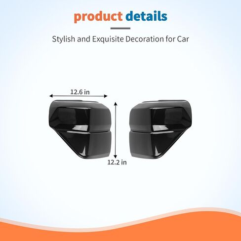 JeCar Smoked Tail Light Cover Trim Guards for 2010-2013 Toyota 4Runner in Saudi Arabia