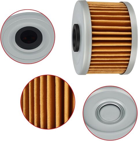 JAVIK Oil Filter With Spring O-Ring For Honda Fourt-rax 300 250 400 1985-1997 XR250R XR250L XR350R XR400R XR500R XR600R XR650L XR650R XL250R XL350R XL600R 1984-2024 O.E.M# 15410-KF0-305 15412-KF0-010 in Saudi Arabia
