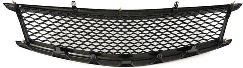Front Bumper Grill For Infiniti G37 2 Door Coupe 2008-2013,Q60 2 Door Coupe 2014-2015 Front Bumper Upper Honeycomb Grille (Glossy Black, 2 Door Coupe) in Kuwait