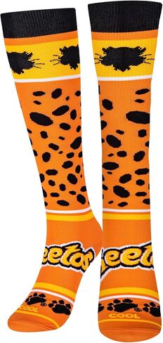 جوارب رائعة، جوارب Cheetos Wild، جوارب ضغط عالية للركبة مبتكرة وممتعة in Saudi Arabia