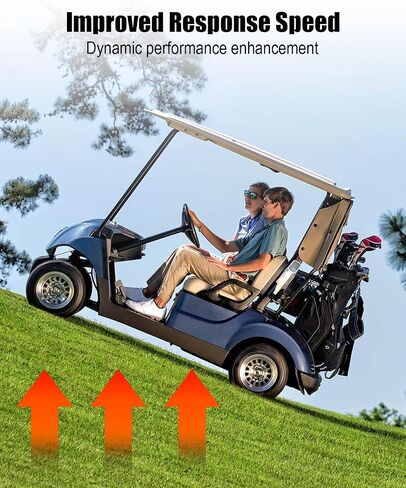 Electronic Ignition System Components Include Igniter & Ignition Coil & Electromagnetic Relay & Spark Plug & Nut Fit for EZGO Golf Cart Marathon 1981-1994 Replace 19627-G1 23782-G1 EPIGC102 in Saudi Arabia