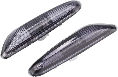 Tbest E90,E91,Side Marker Turn Light Lampshade Left Right fit for E90 E91 E92 E93 2006 2011 01 automotive light bulbs Turn Assemblies Lenses (Smoky) in Saudi Arabia