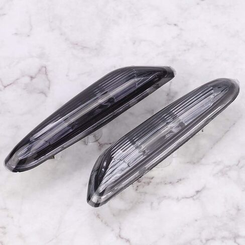 Tbest E90,E91,Side Marker Turn Light Lampshade Left Right fit for E90 E91 E92 E93 2006 2011 01 automotive light bulbs Turn Assemblies Lenses (Smoky) in Saudi Arabia