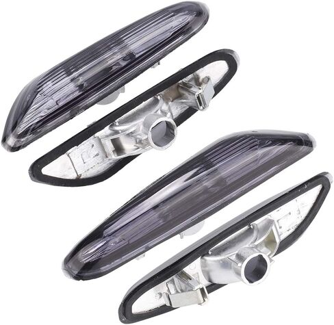 Tbest E90,E91,Side Marker Turn Light Lampshade Left Right fit for E90 E91 E92 E93 2006 2011 01 automotive light bulbs Turn Assemblies Lenses (Smoky) in Saudi Arabia