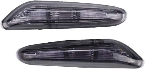 Tbest E90,E91,Side Marker Turn Light Lampshade Left Right fit for E90 E91 E92 E93 2006 2011 01 automotive light bulbs Turn Assemblies Lenses (Smoky) in Saudi Arabia