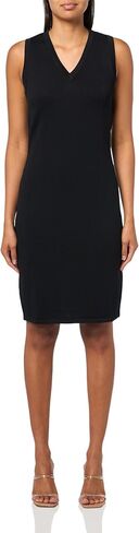 Armani Exchange Women's Stretch Monogram Patch Sleeveless Dress in Saudi Arabia