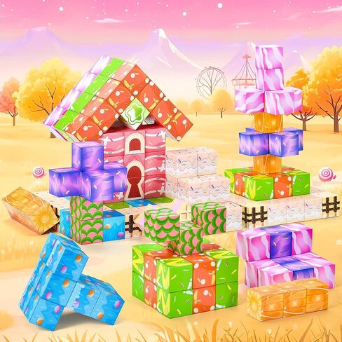 150PCS Magnetic Blocks Building Toys,Build Mine Magnet World Ocean Set for Kids Boys Girls 3+,STEM Sensory Construction Toy Gifts for Toddler Aged 3 4 5 6 7 8 in Saudi Arabia