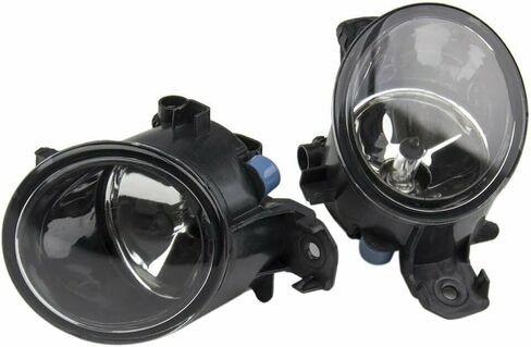 Pair of Front Fog Light Lamp Compatible With Nissan Murano 2015-2018 Replaces 261559B91C NI2592122 261509B91C NI2593122 261559B91D 195916001, black in Saudi Arabia