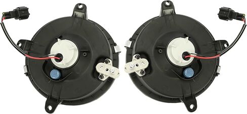 HECASA Pair Yellow Glass Fog Lights Lamps Compatible with 2002-2003 SUBARU IMPREZA RS/WRX With Halogen bulbs Replacement for SU2592106 84501FE090 SU2593106 84501FE080 in Saudi Arabia
