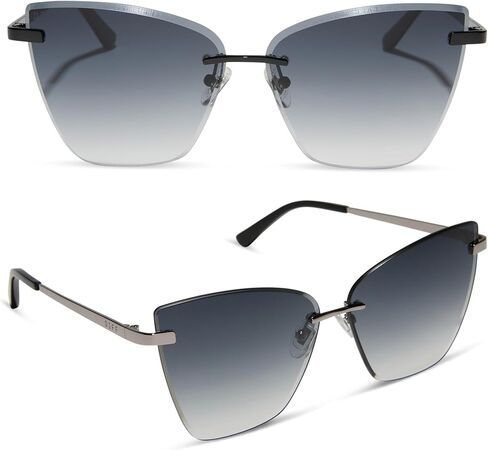 DIFF Becky V Designer Oversized Cat Eye Sunglasses for Women UV400 in Saudi Arabia