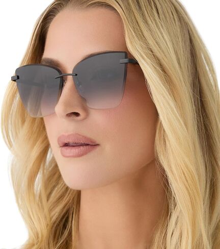 DIFF Becky V Designer Oversized Cat Eye Sunglasses for Women UV400 in Saudi Arabia