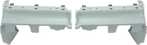 ECOTRIC Front & Rear Bumper Filler Set 4PCS Compatible with 1984-1987 Buick Regal All 2 Door models Replacement for 25511433 25511432 20428397 20428396 in Saudi Arabia