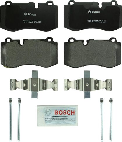 مجموعة وسائد فرامل قرصية شبه معدنية فاخرة من BOSCH BP1223 - متوافقة مع مجموعة مختارة من مرسيدس بنز CL550، CL600، S350، S400، S550، S600؛ أمام in Saudi Arabia
