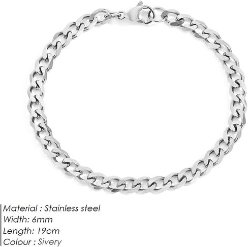 Cuban Chain Gold Bracelets for Women Waterproof 14K Gold Plated Jewelry for Women Trendy Thin Dainty Stainless Steels Chain Bracelet Classic Fashion Accessories Gifts for Womens in Saudi Arabia