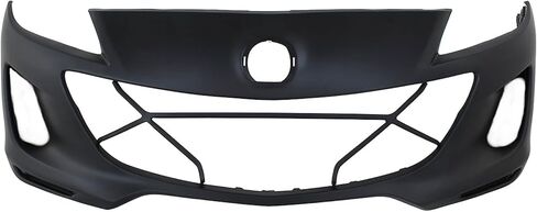 FitParts متوافق مع غطاء المصد الأمامي 2012-2013 Mazda 3 S i GT GX GS Sedan Hatchback 12 13. جديد، مُجهز وجاهز للطلاء. مع فتحات مصابيح الضباب. بدون مستشعر مساعد ركن السيارة. in Saudi Arabia