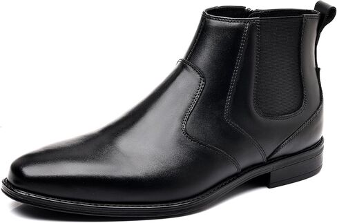 Holy dove Men's Casual Leather Dress Boots - Oxford Chukka Chelsea Classic Style Comfortable Business Work Boot Mid-Top Shoes for Men in Saudi Arabia