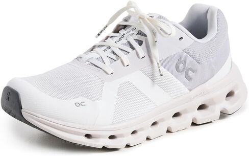 On Womens Cloudrunner Textile Synthetic Undyed White Flame Trainers 10.5 US in Saudi Arabia