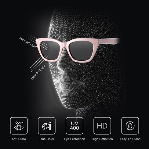 ZENOTTIC Polarized Sunglasses Women Cateye: Trendy Sun Glasses for Ladies - Retro Classic Shades UV400 Protection in Saudi Arabia