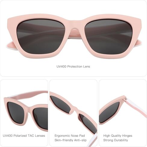ZENOTTIC Polarized Sunglasses Women Cateye: Trendy Sun Glasses for Ladies - Retro Classic Shades UV400 Protection in Saudi Arabia
