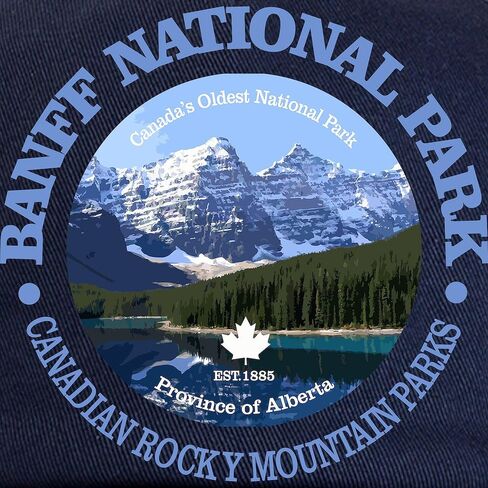 قبعة بيسبول CafePress Banff National Park قابلة للتعديل in Saudi Arabia
