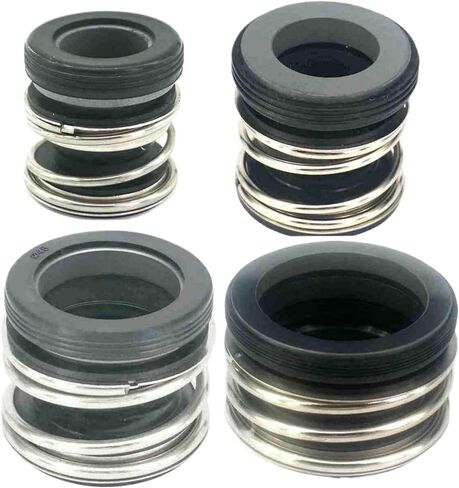 1pcs Fit Shaft 10/12/14/15/16/17/18/20/22/24/25/28/30mm Mechanical Water Pump Seal Single Coil Spring Carbon/SiC Ring Model MG1/109(22mm) in Saudi Arabia