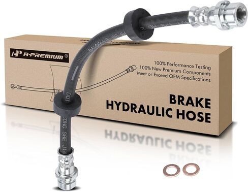 A-Premium Rear Driver Brake Hydraulic Hose Compatible with Ford, Mazda and Mercury Models - Escape 2008-2012, Tribute 2008-2012, Mariner 2008-2012 - Replace# 9L8Z2A442B in Saudi Arabia