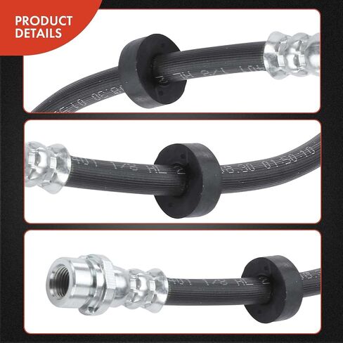 A-Premium Rear Driver Brake Hydraulic Hose Compatible with Ford, Mazda and Mercury Models - Escape 2008-2012, Tribute 2008-2012, Mariner 2008-2012 - Replace# 9L8Z2A442B in Saudi Arabia