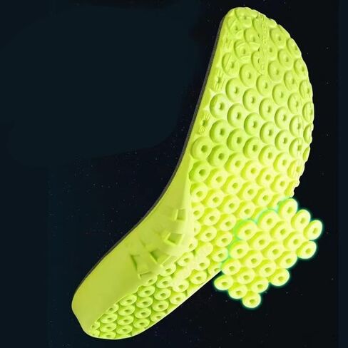 1 Pair EVA Sport Insoles Men Women Memory Foam Arch Support Inserts Mesh Breathable Shock Absorption Shoes Pads 43-44 in Saudi Arabia