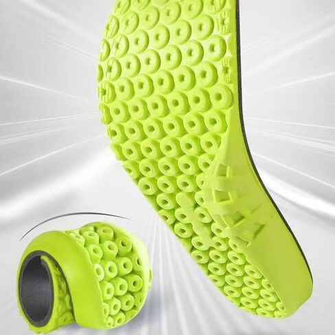 1 Pair EVA Sport Insoles Men Women Memory Foam Arch Support Inserts Mesh Breathable Shock Absorption Shoes Pads 43-44 in Saudi Arabia