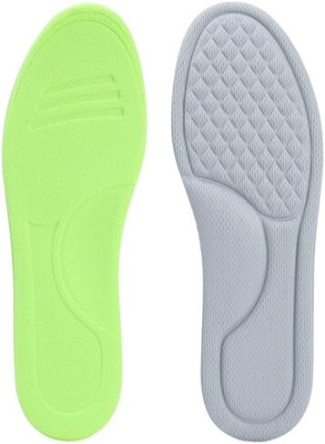 3 Pairs Unisex Soft Memory Foam Insoles High Elastic Breathable Cotton Insole Arch Support Sponge Shoe Inserts Pads EU 37-38 in Saudi Arabia