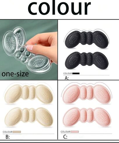 1 Pair Height Increase Insoles, Soft Eva Material, Half Size Shoe Pad for Flat Shoes, Heel Pads for Sports Shoes Providing Heel Cushioning in Saudi Arabia