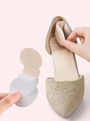 1 Pair Height Increase Insoles, Soft Eva Material, Half Size Shoe Pad for Flat Shoes, Heel Pads for Sports Shoes Providing Heel Cushioning in Saudi Arabia
