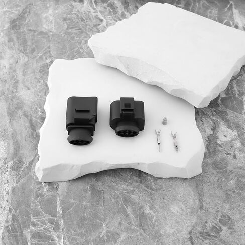 2Sets 4Pin Sensor Plug Male Female Connector 1K0973804 1J0973704 Compatible with VW in Saudi Arabia