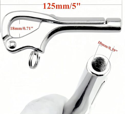 Openable Pelican Hooks Shackle, 316 Stainless Steel Quick Release Hand Rail Guardrails Sup Wire Rope Terminals Board Quick Release Hook Accessories in Saudi Arabia