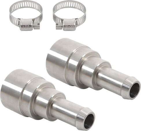 2 Sets of Heater Core Coolant Hose Connectors Replacement for Silverado Tahoe Suburban 1998-2014 15032062 15151873 15151875 15792820 in Saudi Arabia