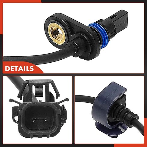 A-Premium Rear Left ABS Wheel Speed Sensor Compatible with [FWD] Acura RDX 2010 2011 2012 - Rear Driver Side in Saudi Arabia
