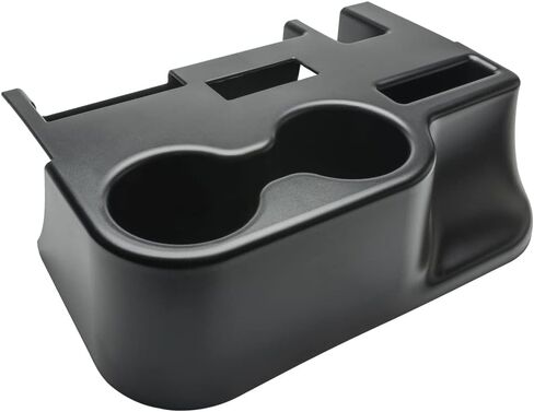 GlowShift Cup Holder Add-On Center Console Attachment Compatible with Dodge Ram 1500 2500 3500 Cummins 1998-2002 - ABS Plastic - Easy Installation - No Factory Modifications Required in Saudi Arabia