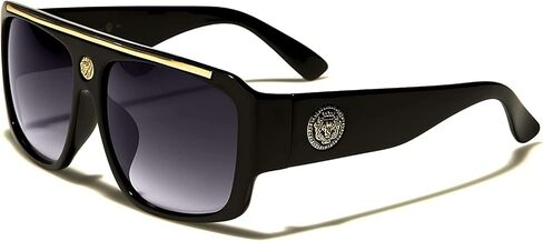 Rappers 80s 90s DJ Oversized Vintage Classic Retro Lonnie Sunglasses in Saudi Arabia