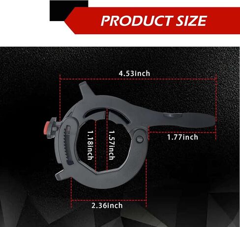 Motorcycle Cruise Control Assist, Throttle Lock, Throttle Mounted Motorcycle Cruise Assist Wrist Hand Grips (Black) in Saudi Arabia