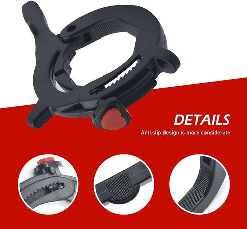 Motorcycle Cruise Control Assist, Throttle Lock, Throttle Mounted Motorcycle Cruise Assist Wrist Hand Grips (Black) in Saudi Arabia