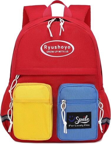 Toddler Backpack for 2-6 Years Boys Girls: 900D Polyester Kids Backpack with Chest Strap & Reflective Strips - Water Resistant Preschool Bag for Daycare, School & Travel-Blue in Saudi Arabia