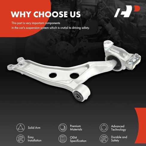 A-Premium Front Right Lower Control Arm, with Bushing, Compatible with Acura RDX 2019 2020 2021 2022 in Saudi Arabia